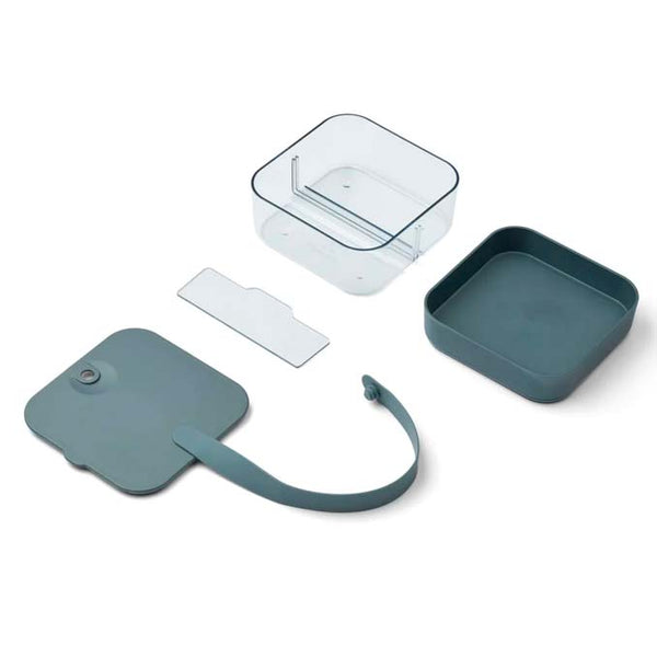 Liewood Amandine Bento madkasse, Sea blue/whale blue