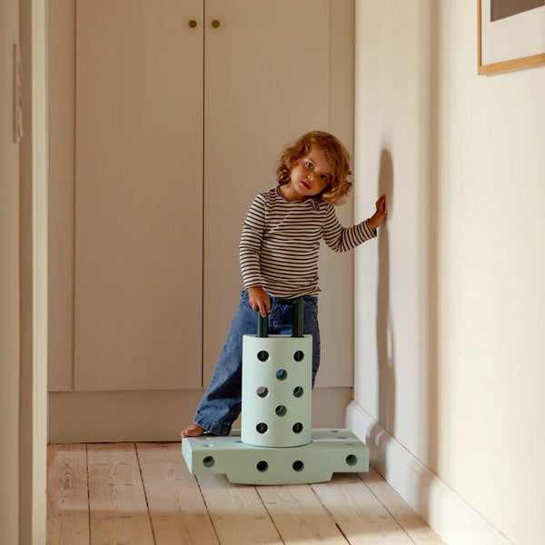 MODU Curiosity Sæt, 13 Dele - Ocean Mint/Forest Green