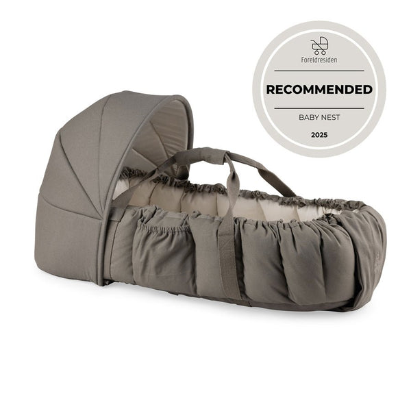 Sebra Kaleche til 3 i 1 Babynest, Dark Olive
