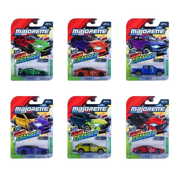 Majorette Color Changers Premium, Asst