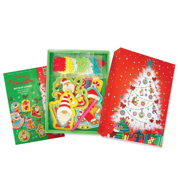 Box Candiy diamond art pynt og til - og - fra kort, totally santa