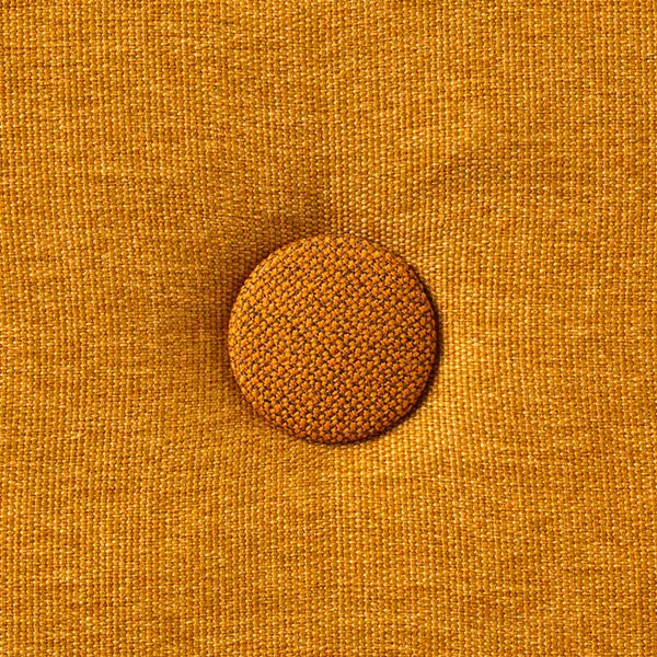 by KlipKlap 3 Fold sofa single soft, mustard med mustard knap