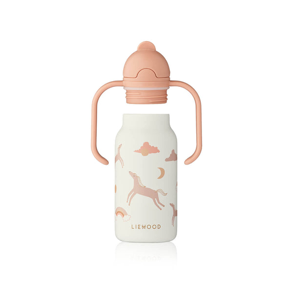 Liewood Kimmie Vandflaske, 250 ml, Dream/Ecru