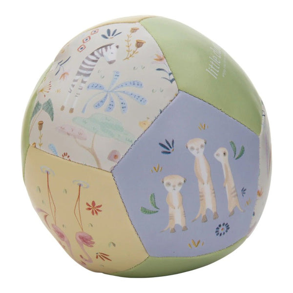 Blød Bold med Safari Friends (12,5 cm)