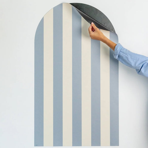Buet Magnetisk Tavle Stripes Blue (1m x 58cm)