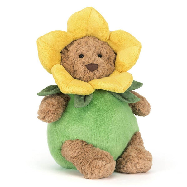 Jellycat Bartholomew Bjørn, Påskelilje Outfit