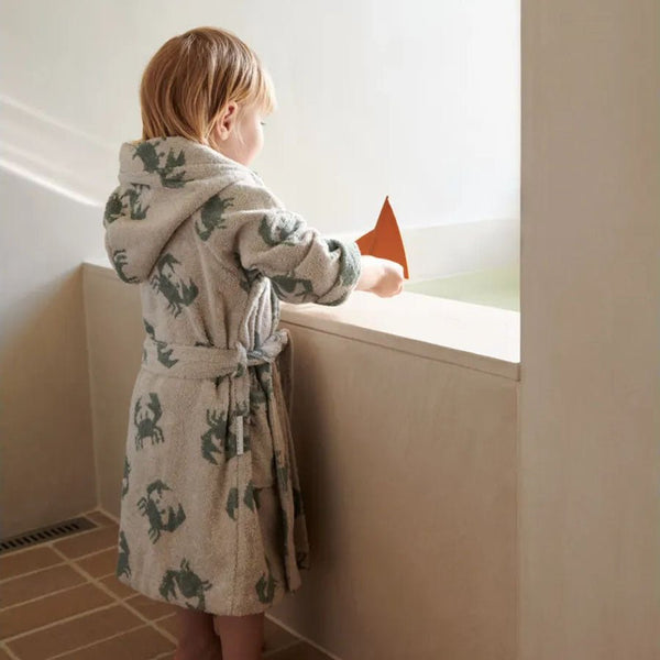Liewood Liliana badekåbe, crab/sandy 3 - 4 Y