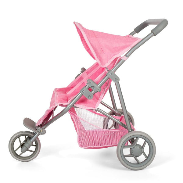 Mamamemo Tvillingeklapvogn, Pink