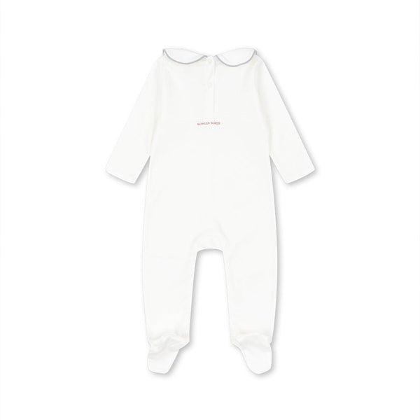 Min Første Jule Onesie i Optic White