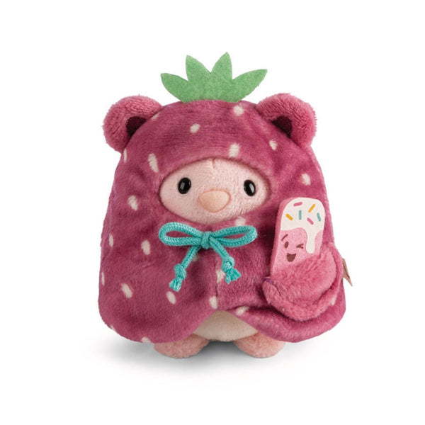 Kaninen Pibu i Kostume med Is og Jordbær (8 cm)
