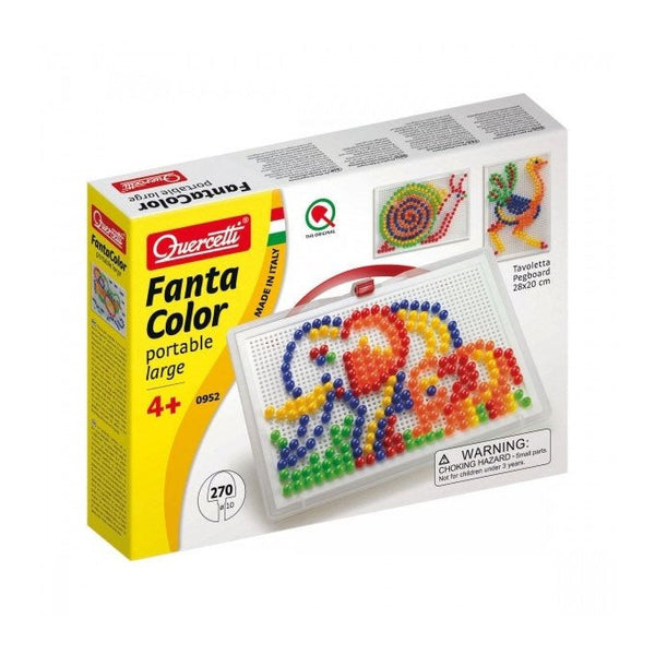 Quercetti Fanta Color stor, 10 mm runde