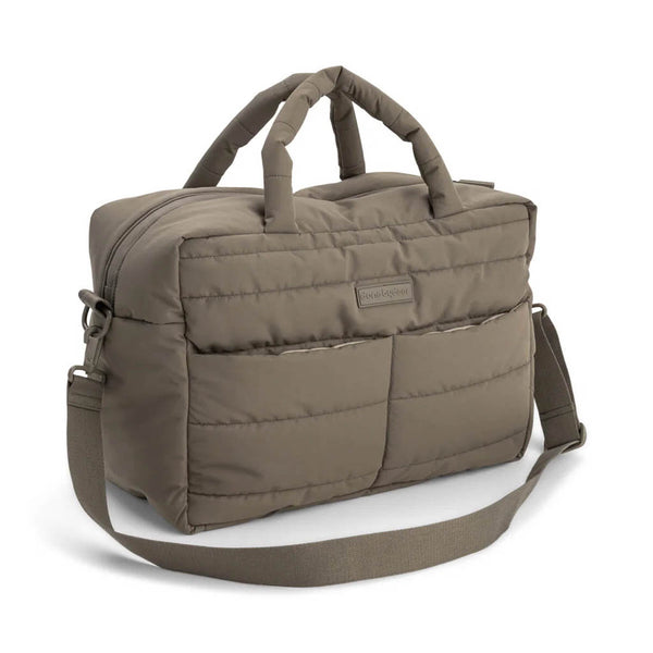 Quiltet Pusletaske i Taupe