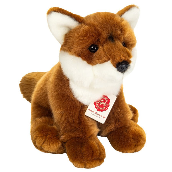 Teddy Hermann - Siddende Ræv 25 Cm