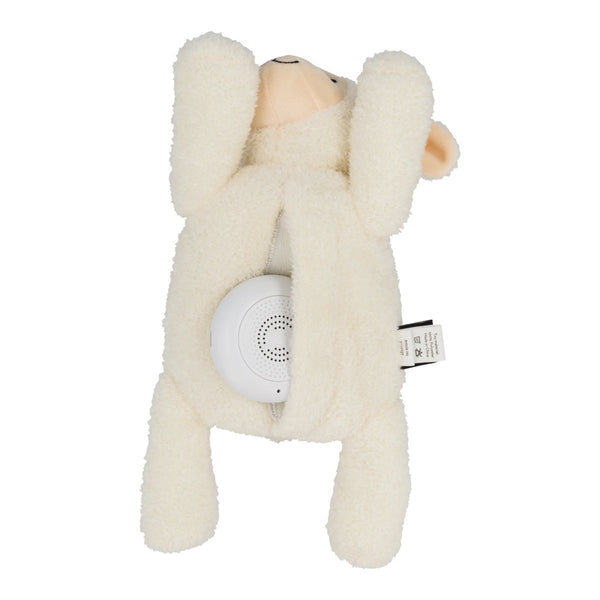 Rosie Genopladelig Hjertelydsbamse i Beige