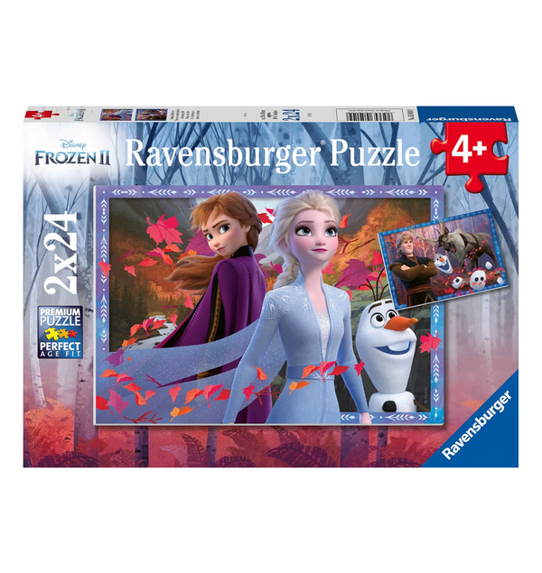 Frost 2 puslespil 2-i-1, 24 brikker