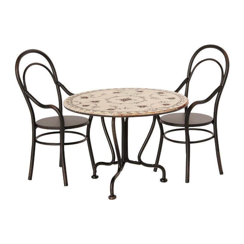 Maileg spisebord og 2 stole