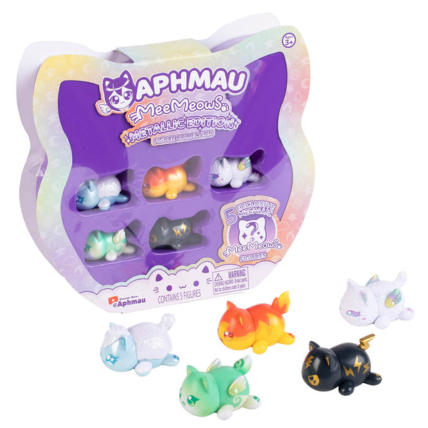 Aphmau Mystery Meemeow, 5-pak elemental figurer