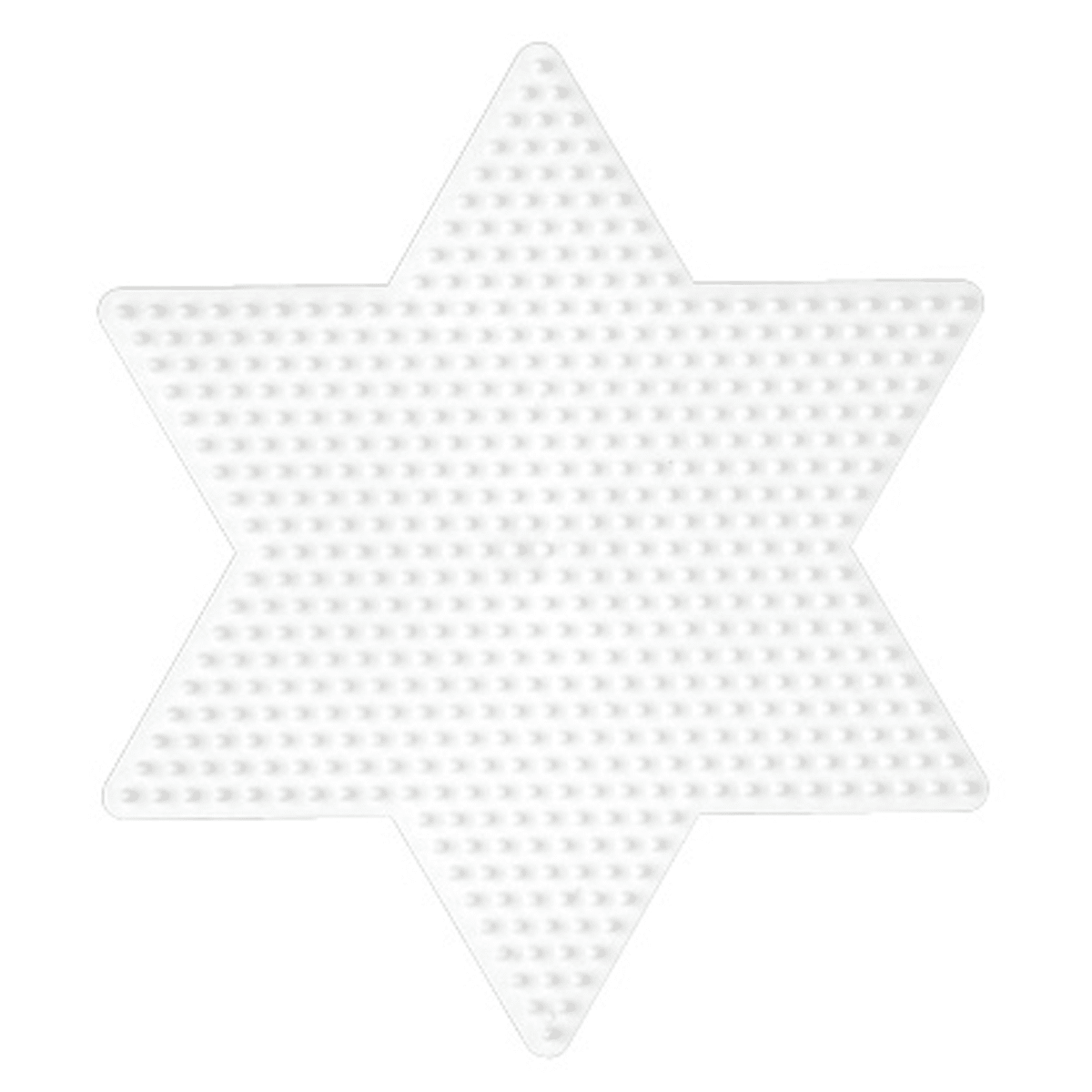 Hama perler stor stjerne perleplade