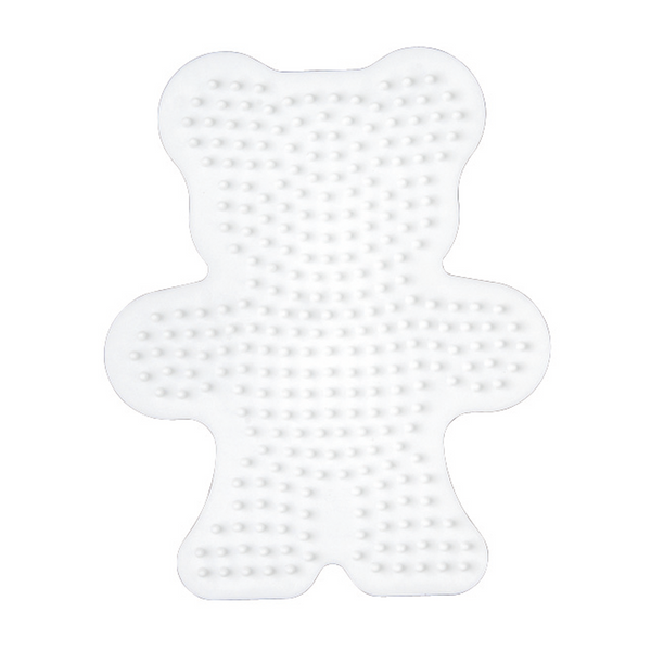 Hama perler bamse perleplade