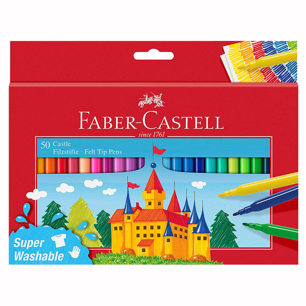 Faber-Castell tusser, 50 stk