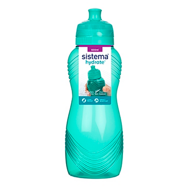 Sistema twist and sip drikkeflaske, 600 ml, teal