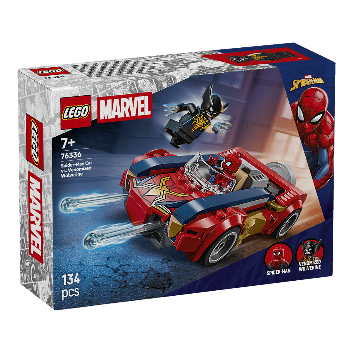LEGO® MARVEL Spider - Man - Bil Mod Venomiseret Wolverine