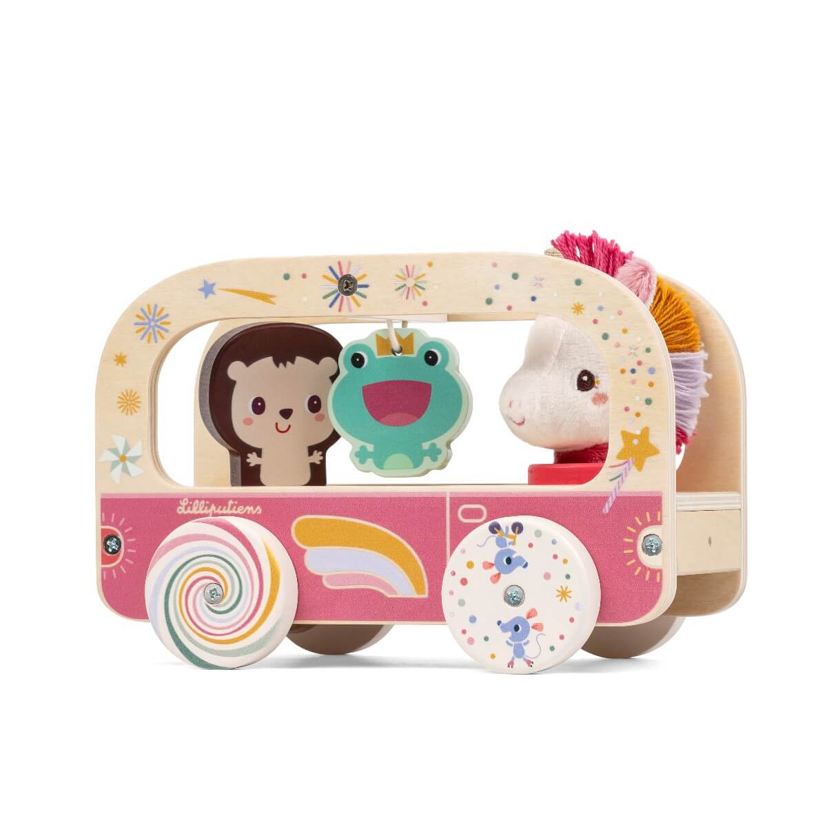 Lilliputiens Lena Træbus