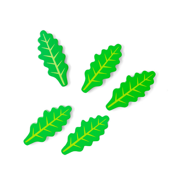 MaMaMeMo legemad i træ, rucola salat 5 blade