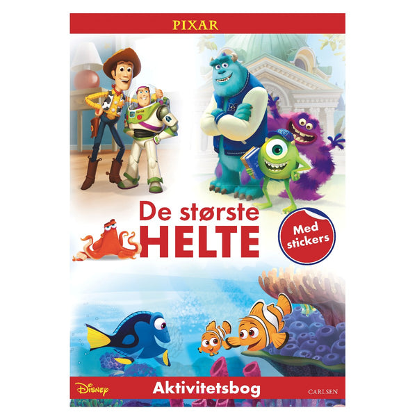 Disney pixar, De største helte aktivitetsbog