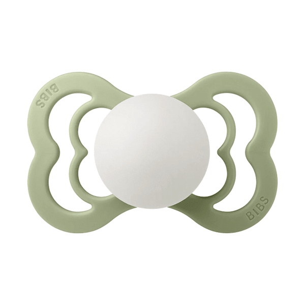 BIBS supreme silicone, str 2 - sage NIGHT