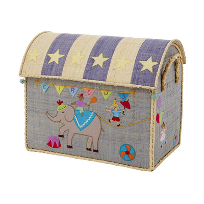 RICE Opbevaringskurv, Cirkus - mellem