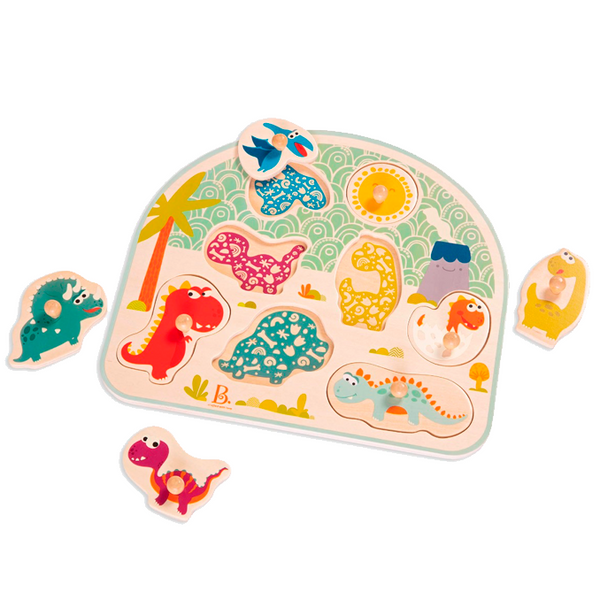 B Toys knoppuslespil, dino