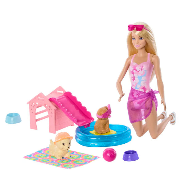 Barbie pool til hunde, aloha party