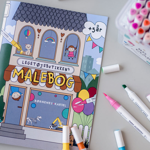 Legetøjsbutikkens malebog