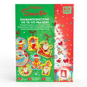 Box Candiy diamond art pynt og til - og - fra kort, totally santa