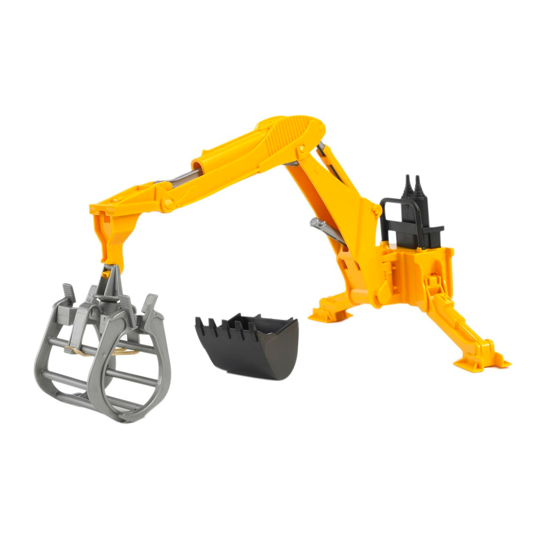 01_Bruder Tilbehør, hydraulic arm med grab.png
