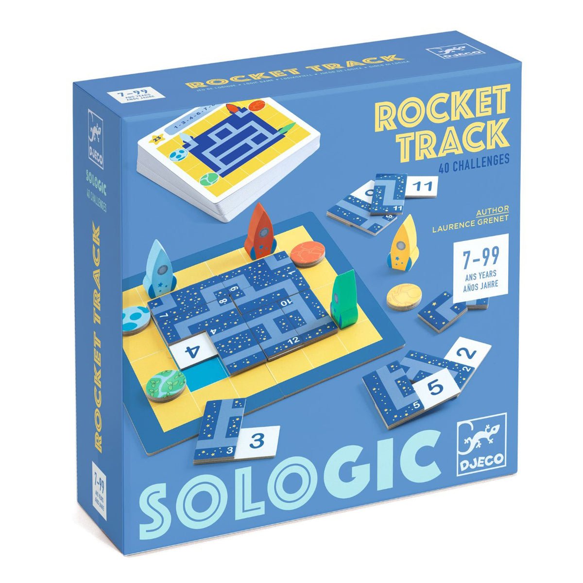 Djeco Sologic, rocket track