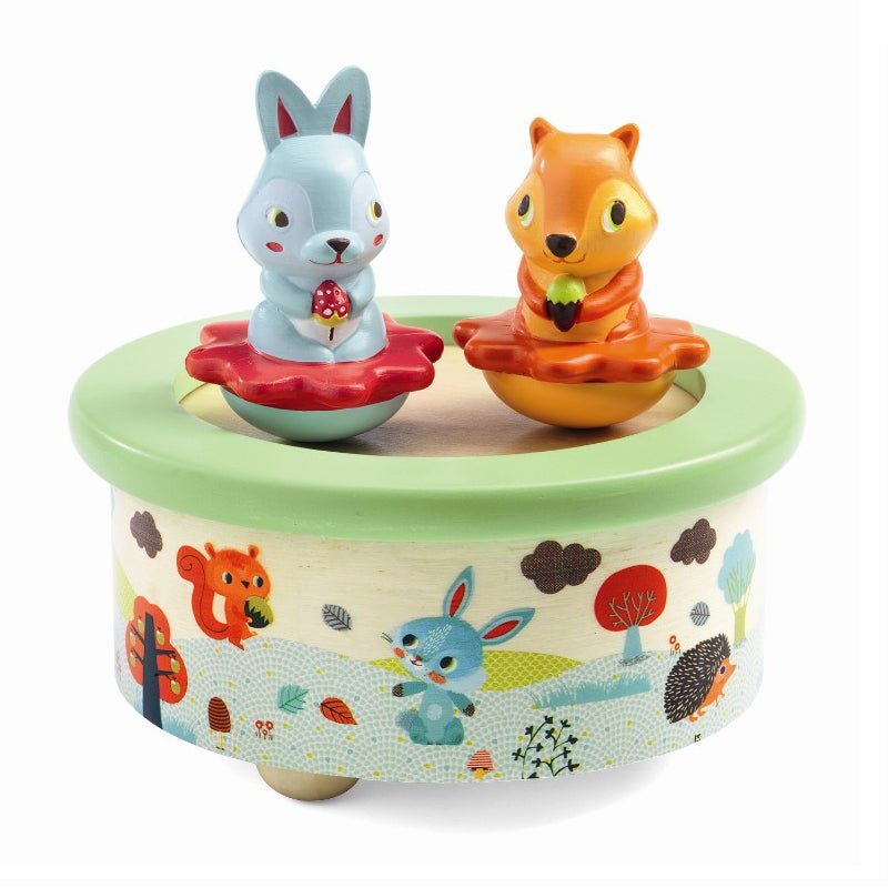 Melodiæske med Dansende Venner