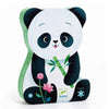 Silhouetpuslespil med Panda (24 brikker)