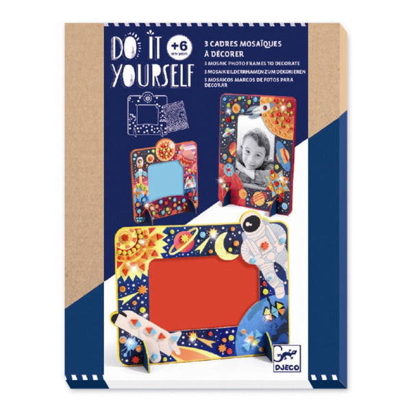 DIY Æske med Mosaik Billedrammer Space