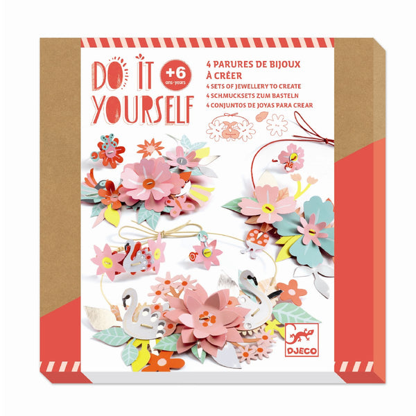 Djeco DIY æske, Smykker - Farve sjov