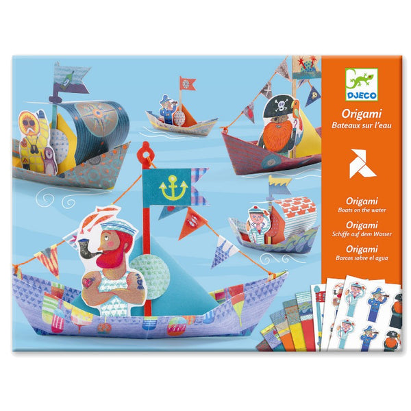 Djeco kreativ leg, papirbåde