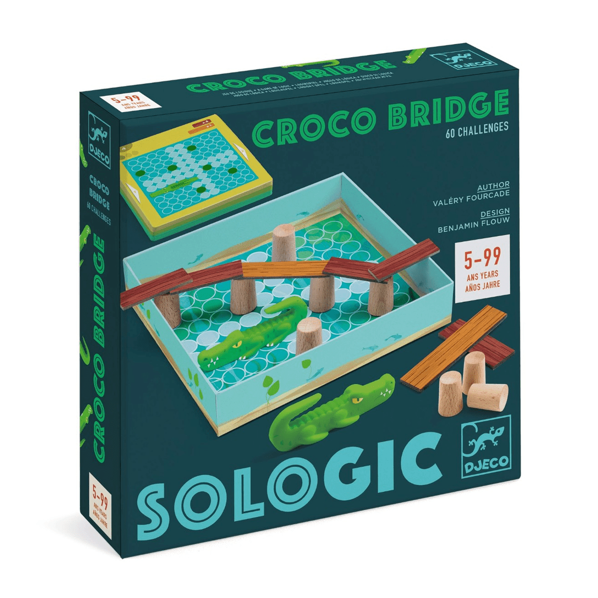 Sologic Croco Bridge Logikspil