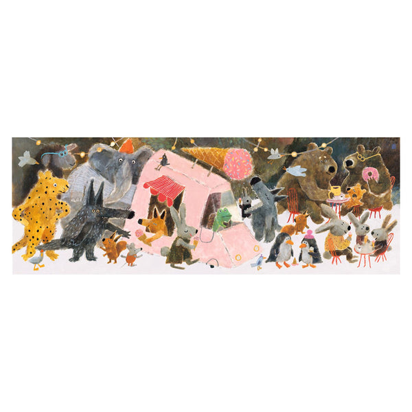 Djeco galleripuslespil, parken, 100 brikker