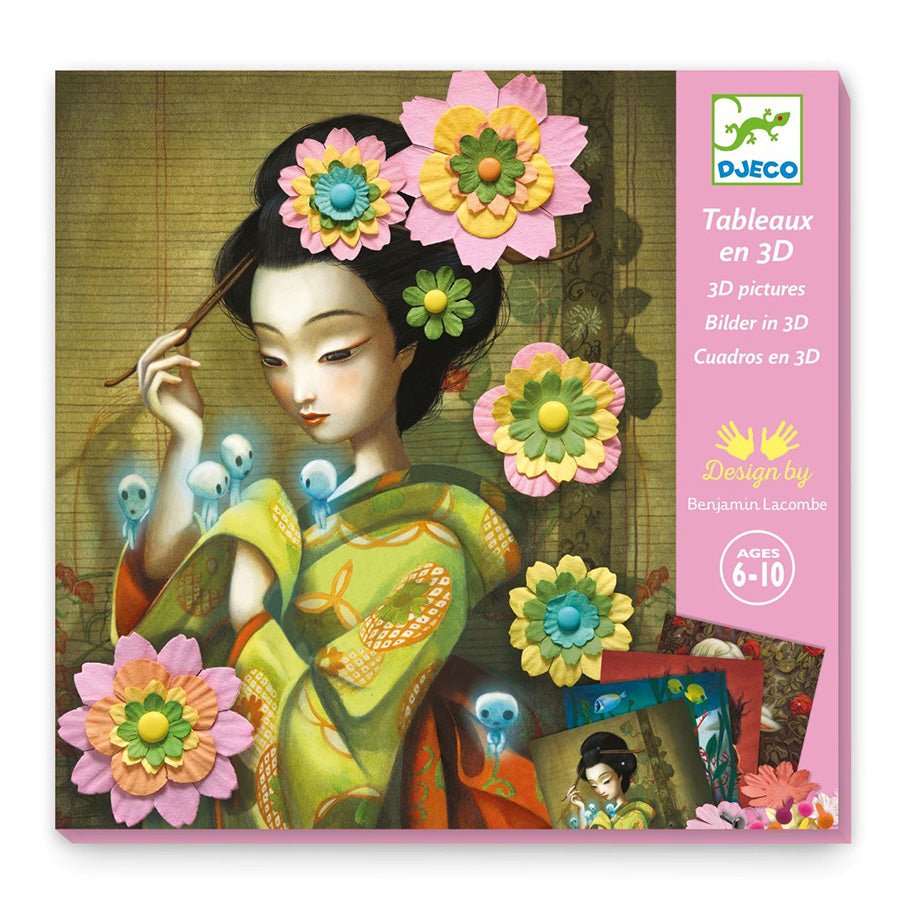 Djeco kreativ blomster, rock n' roses