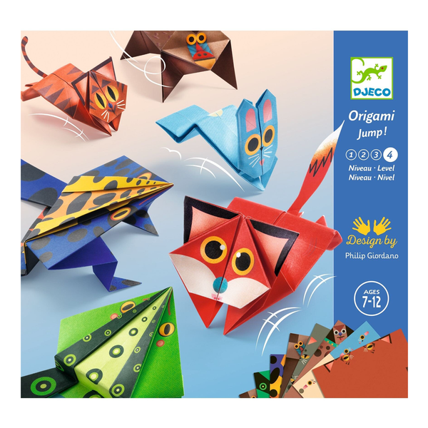 Origami "Hoppende Dyr"