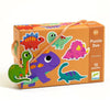 Puzzle Duo med Dinosaur