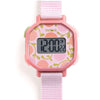 Ticlock digitalur med Blomster