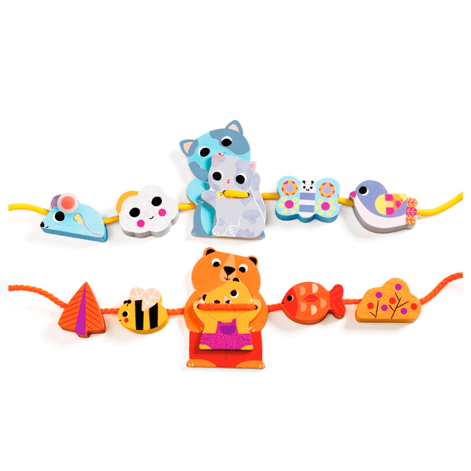 FilaMum Tidlig Læring med Træperler