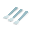 3-Pak Foodie Easy-Grib Baby Ske Blue